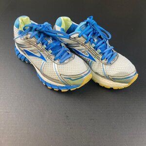 Brooks Women Adrenaline GTS15 1201741D179 Gray Lace Up Running Shoes Sz 7.5 Used
